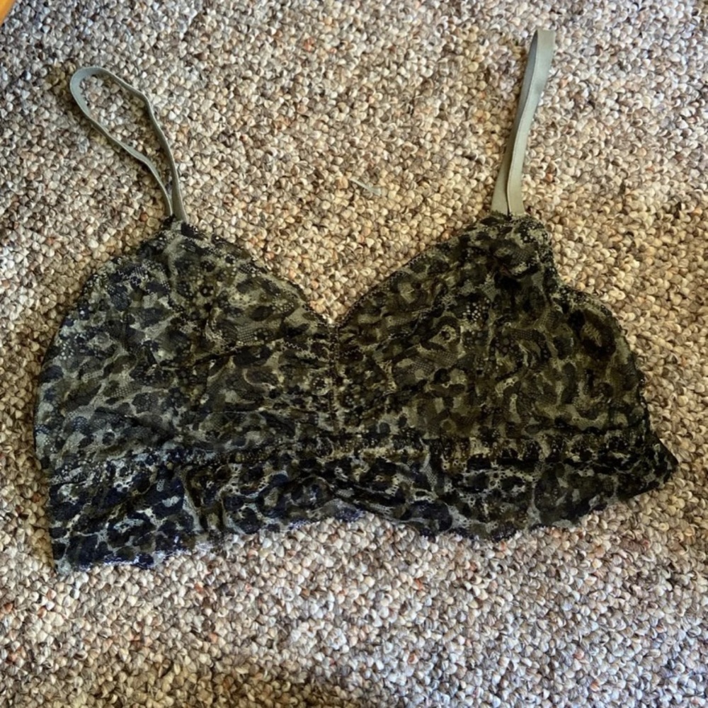 Pink camo bralette